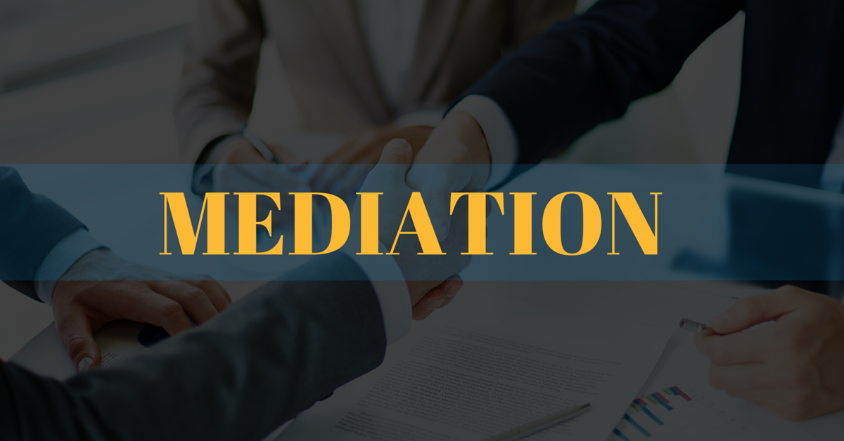 Image of a Mediation Agreement